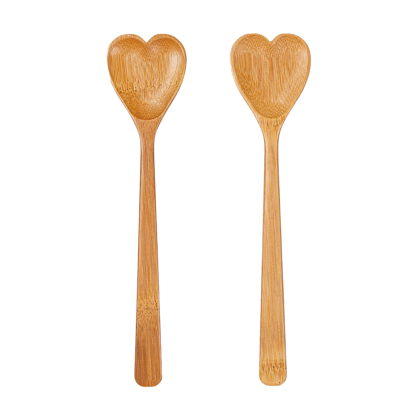 BAMBOO HEART SALAD SERVER