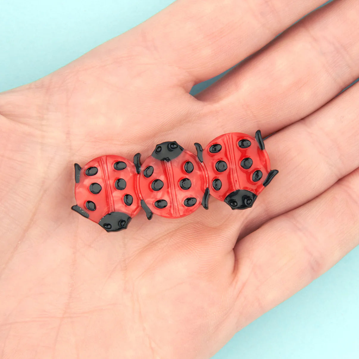 HAIR CLIP LADYBUG