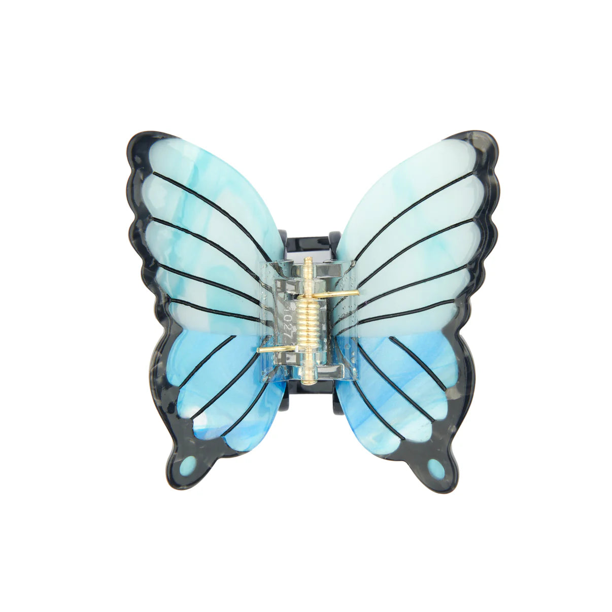 HAIR CLAW BLUE BUTTERFLY