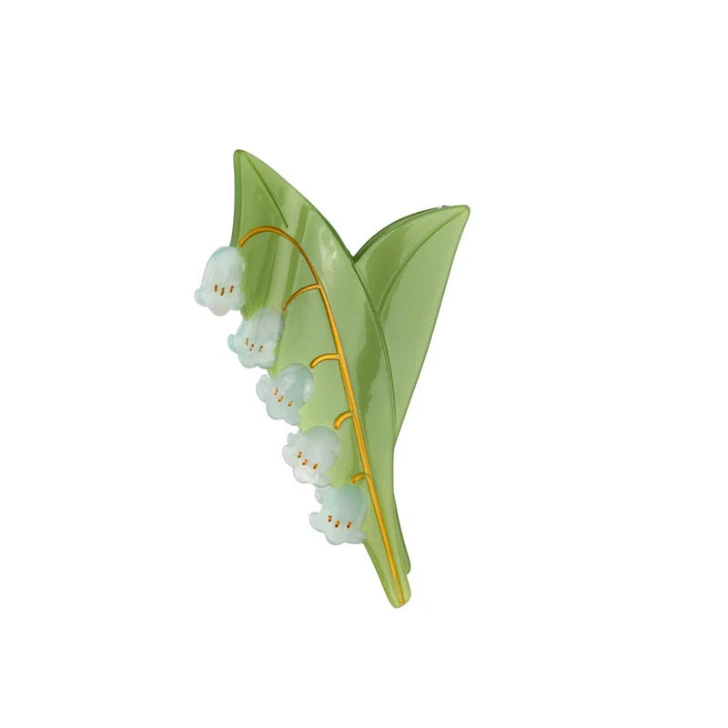 HAIR CLAW LILY OF THE VALLEY