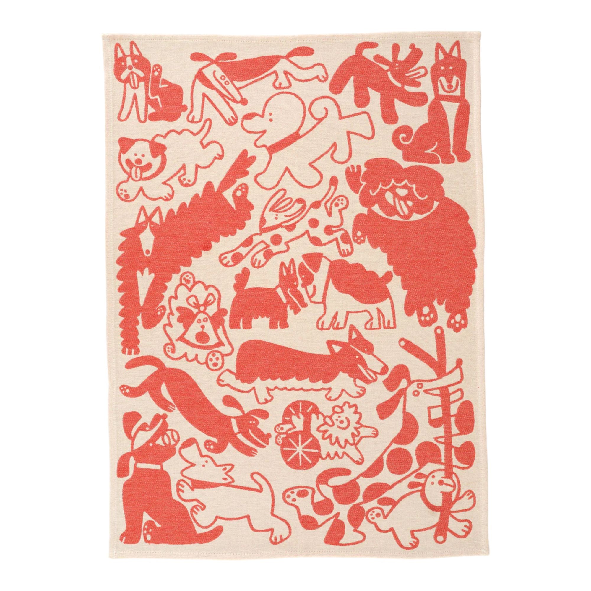 DOGS DAY OUT TEA TOWEL