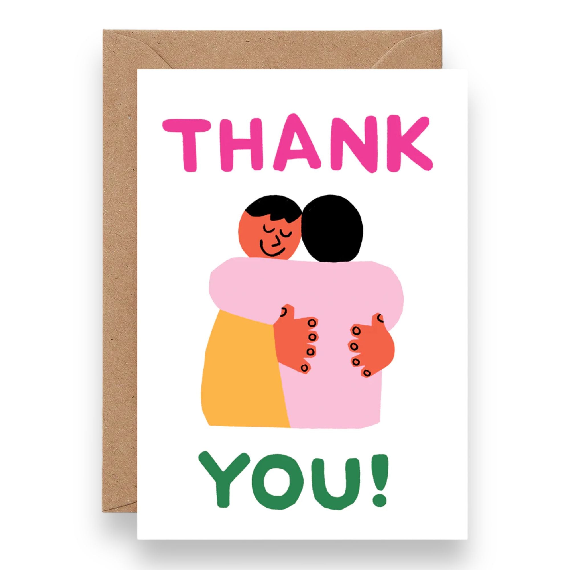 THANK YOU! HUG GREETINGS CARD