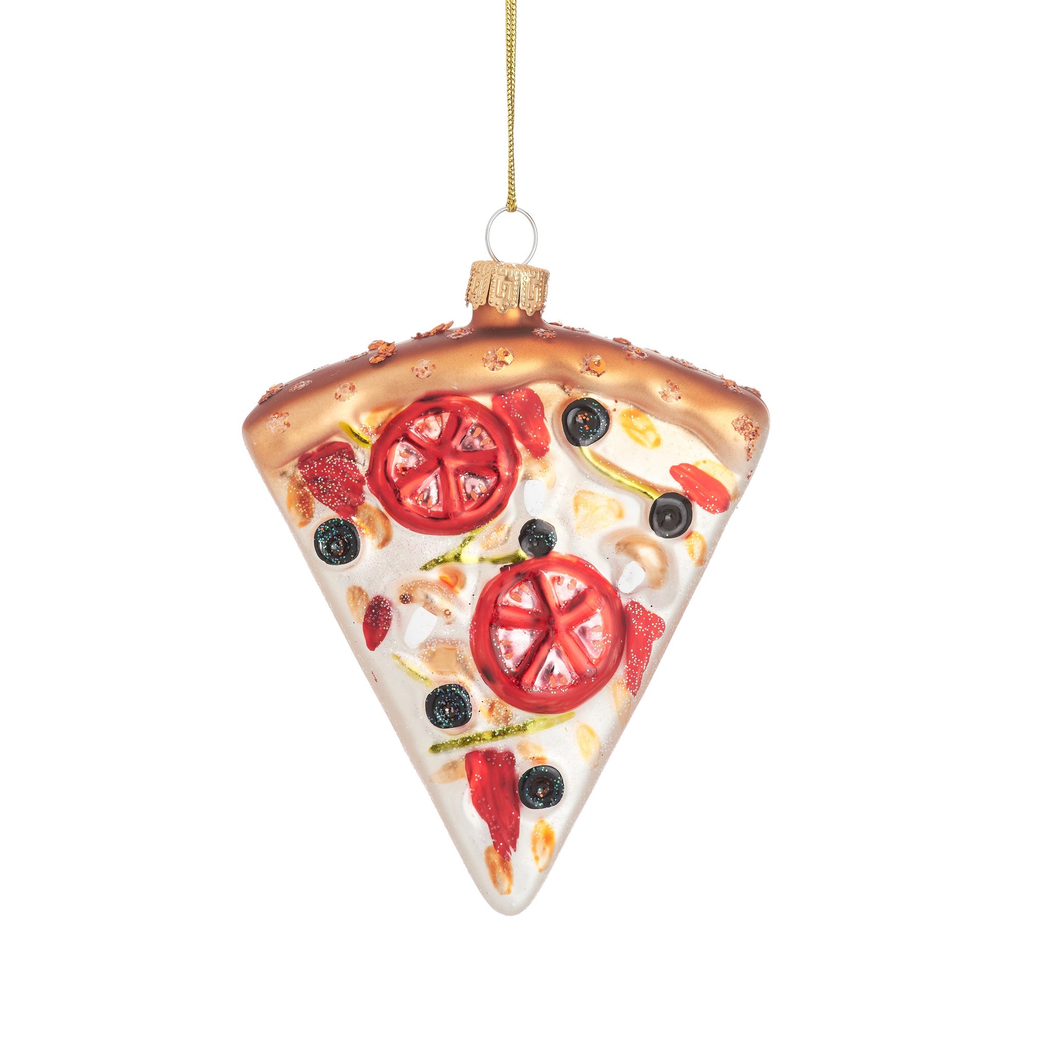 PIZZA SLICE SHAPED BAUBLE