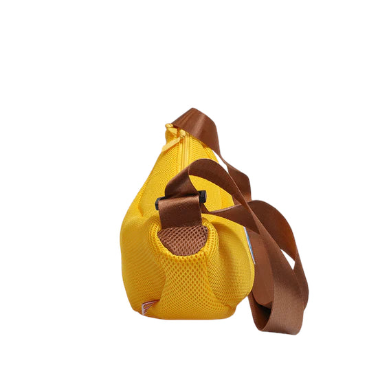 SANDWICH MESH SHOULDER BAG / BANANA