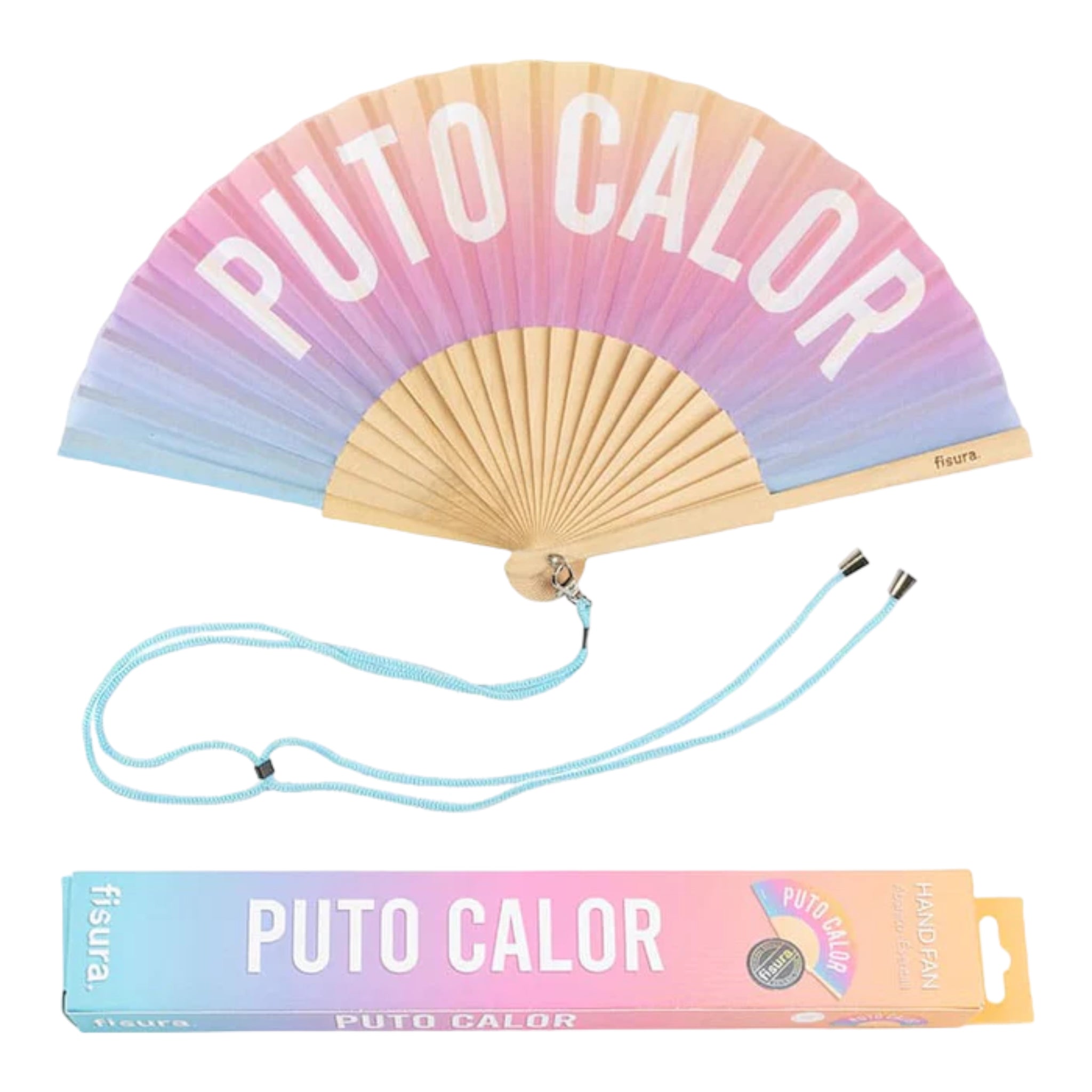 ABANICO DEGRADADO "PUTO CALOR"