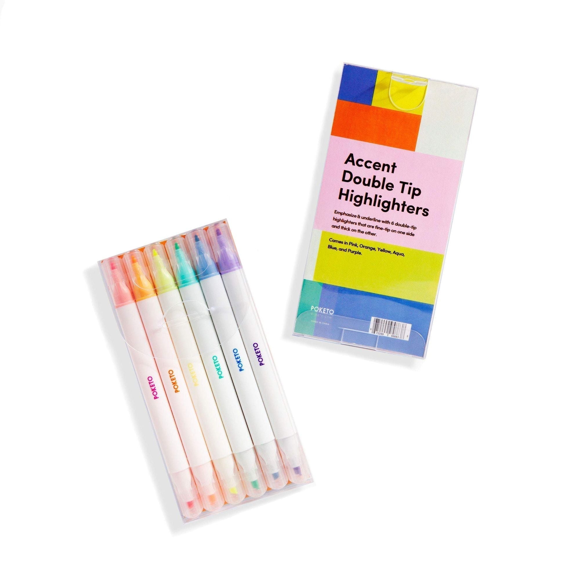 ACCENT DOUBLE TIP HIGHLIGHTERS Club Palma 