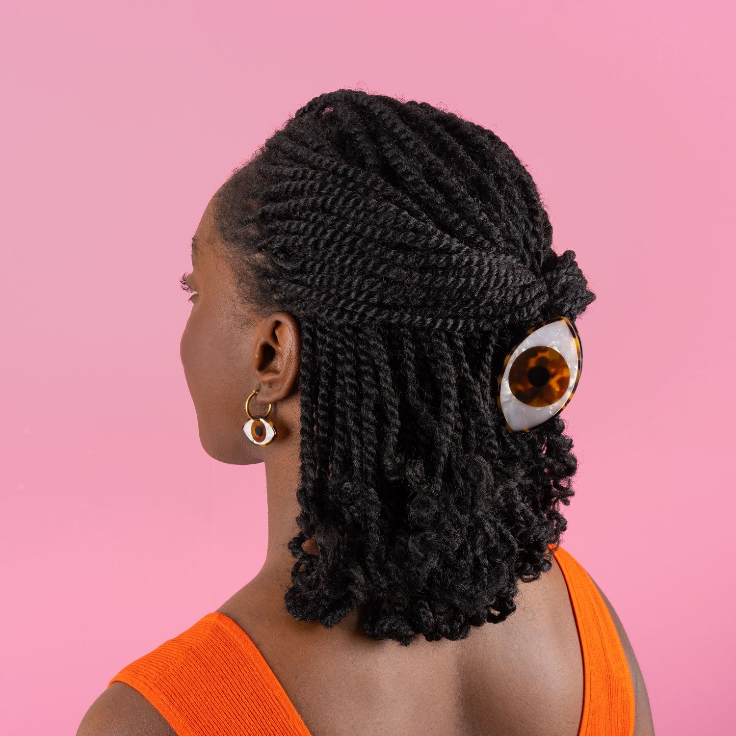 BROWN EYES EARRINGS Club Palma 