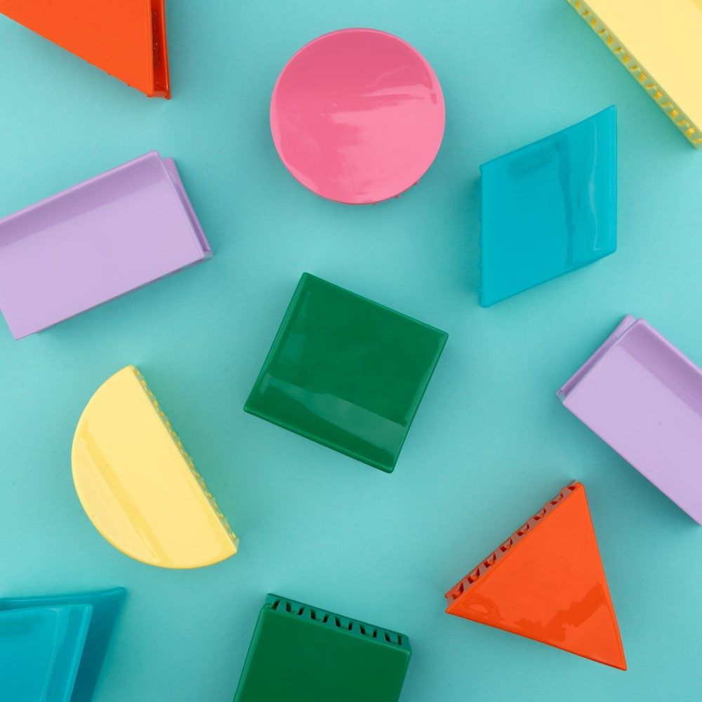 HAIR CLAW CONFETTI - ROUND Club Palma 
