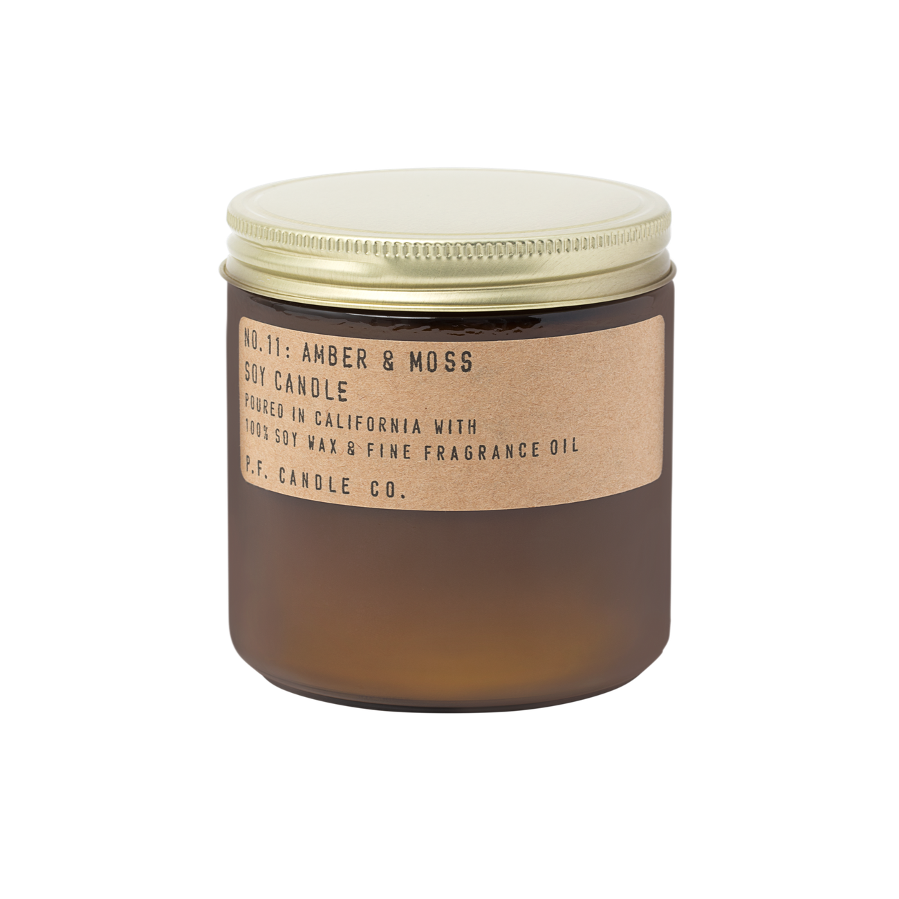 P.F. Candle Co. Soy Candle - Amber & Moss 12.5 oz