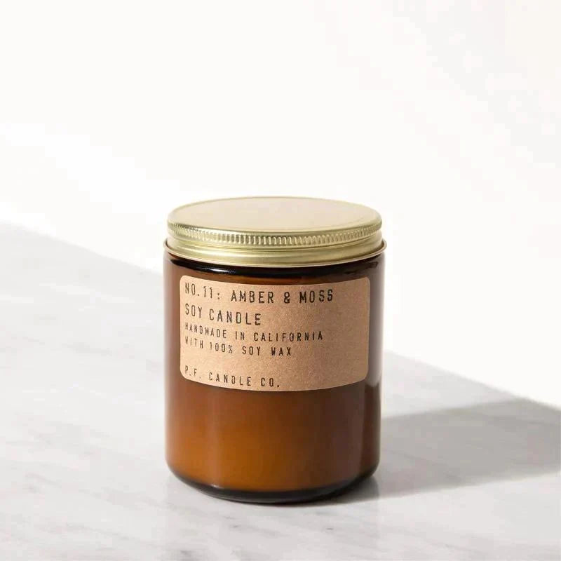 NO.11: AMBER & MOSS - 7,2OZ SOY CANDLE Club Palma 