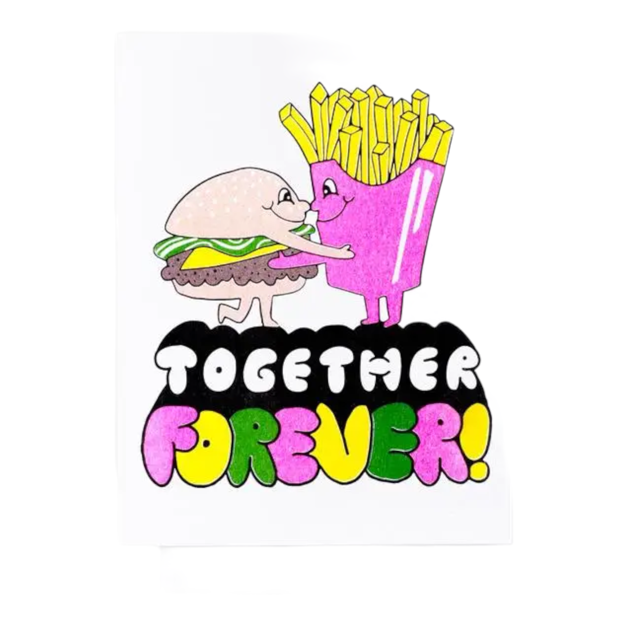 TOGETHER FOREVER RISOGRAPH PRINT Club Palma 